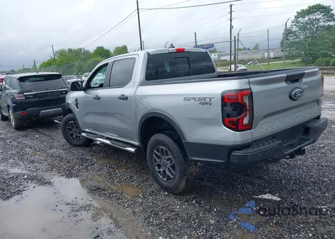 2024 Ford Ranger Xlt из США, поврежденный, VIN 1FTER4HH0RLE19703